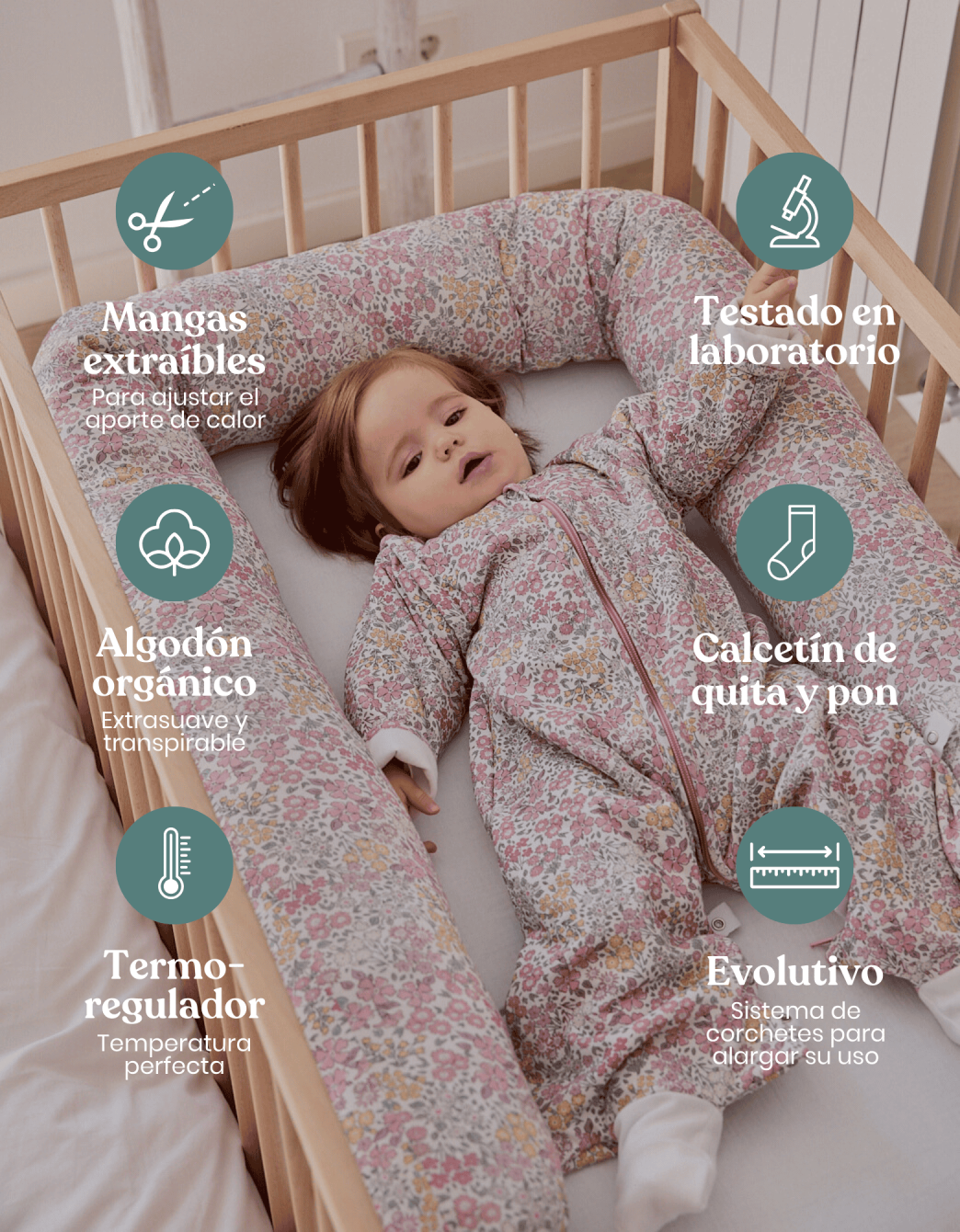 Pink Liberty Winter Sleep Suit TOG 2.5