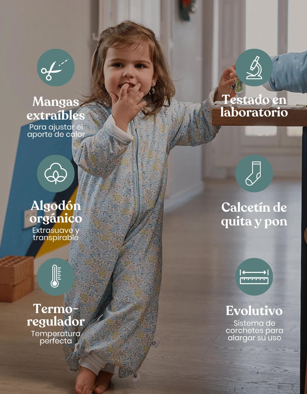 Pijama manta invierno Liberty TOG 2,5 Petite Marmotte