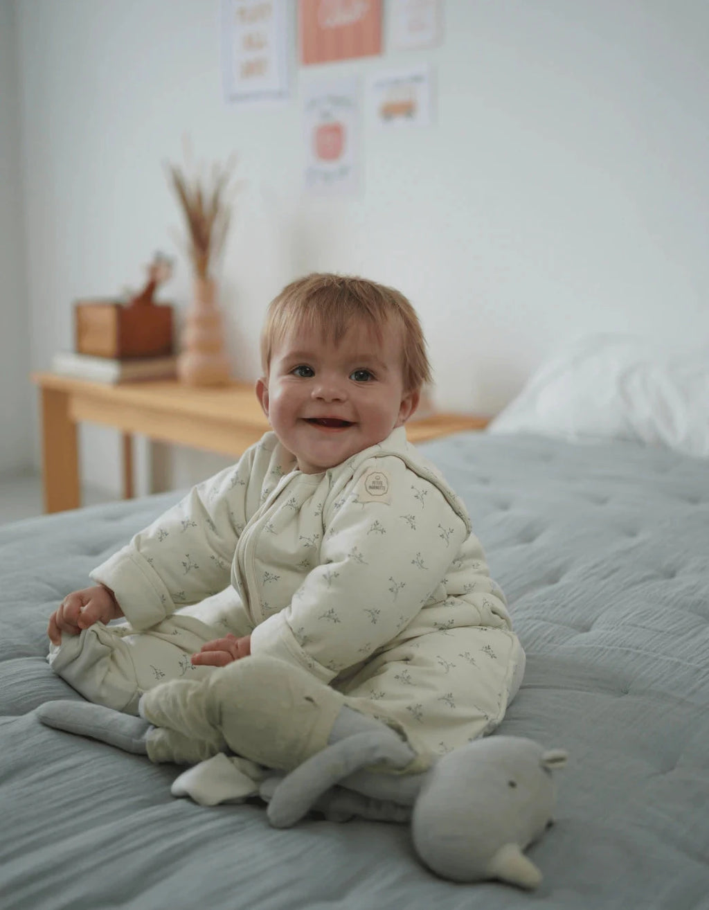 Pijama manta invierno Olive Cream TOG 2,5 Petite Marmotte