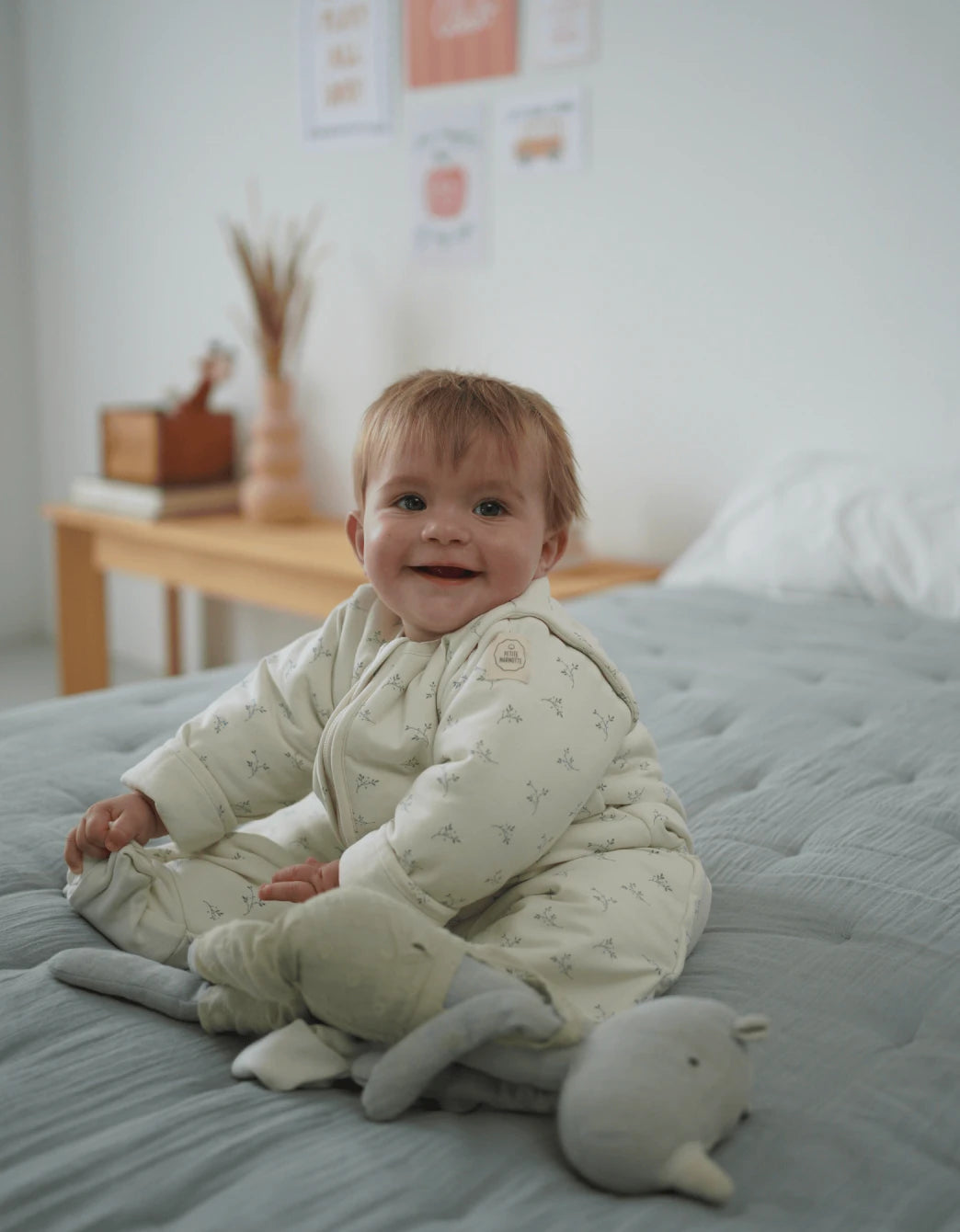 Pijama manta invierno Olive Cream TOG 2,5 Petite Marmotte