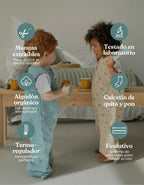 Pijama manta invierno Pingüinos TOG 2,5 Petite Marmotte