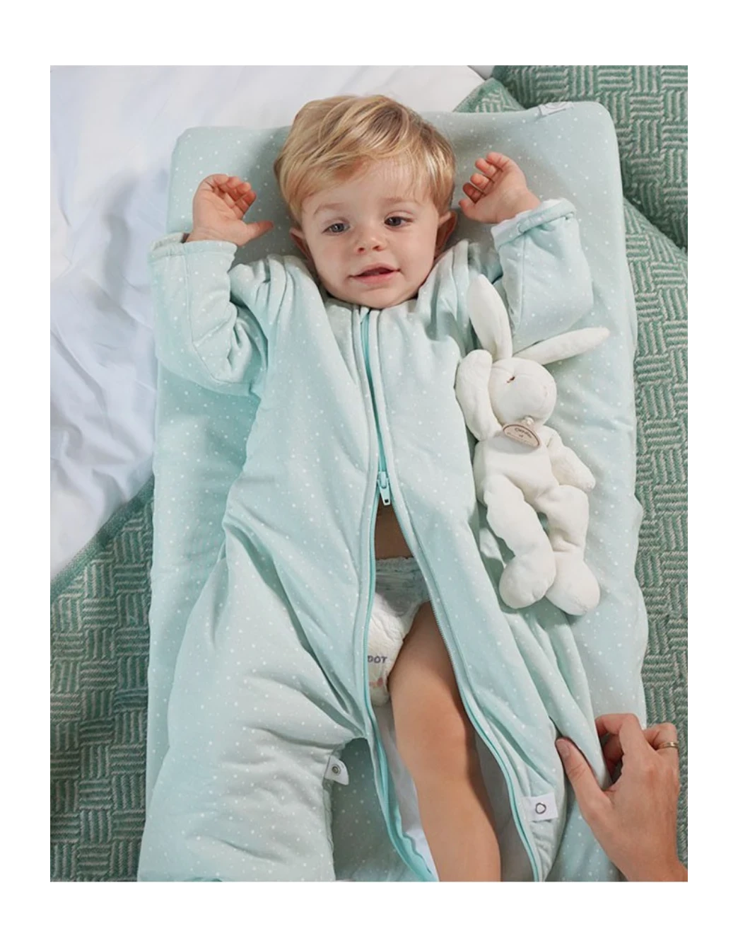 Pijama manta invierno Mint TOG 2,5 Petite Marmotte