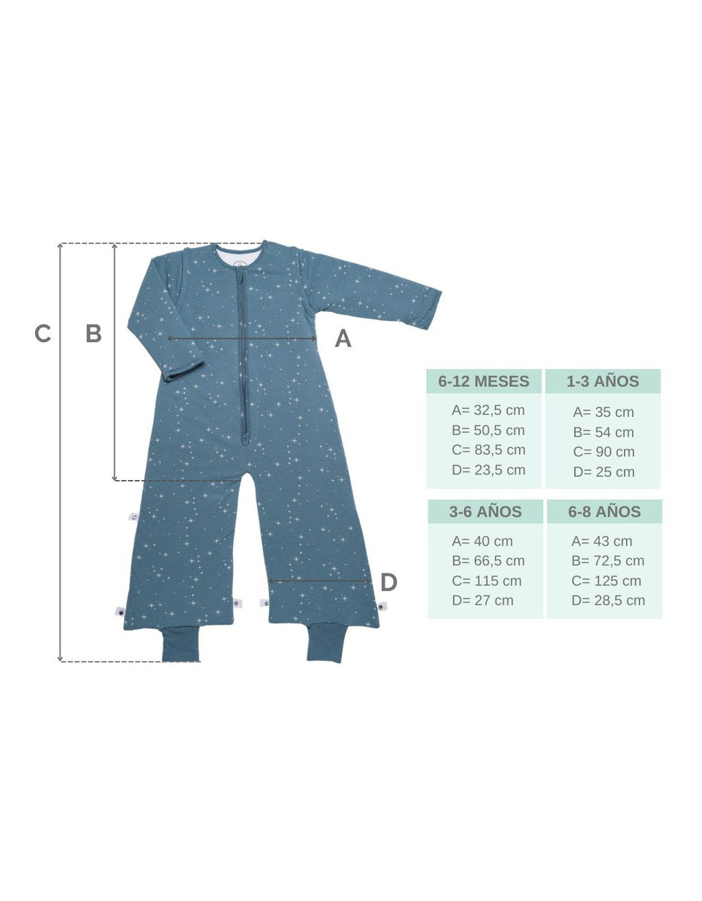 Pijama manta invierno Night TOG 2,5