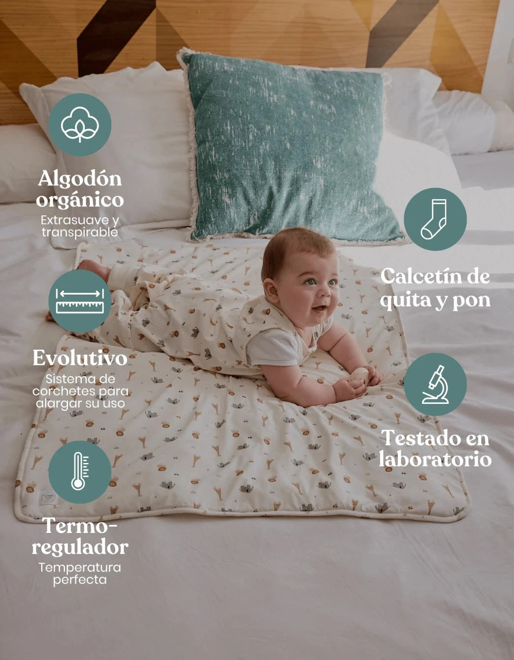 Pijama Safari TOG 0,5 Petite Marmotte