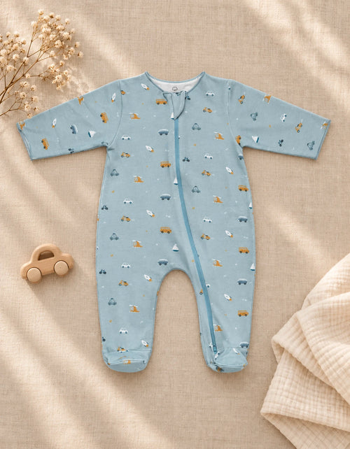 pijama bebé cremallera bidireccional - petite marmotte
