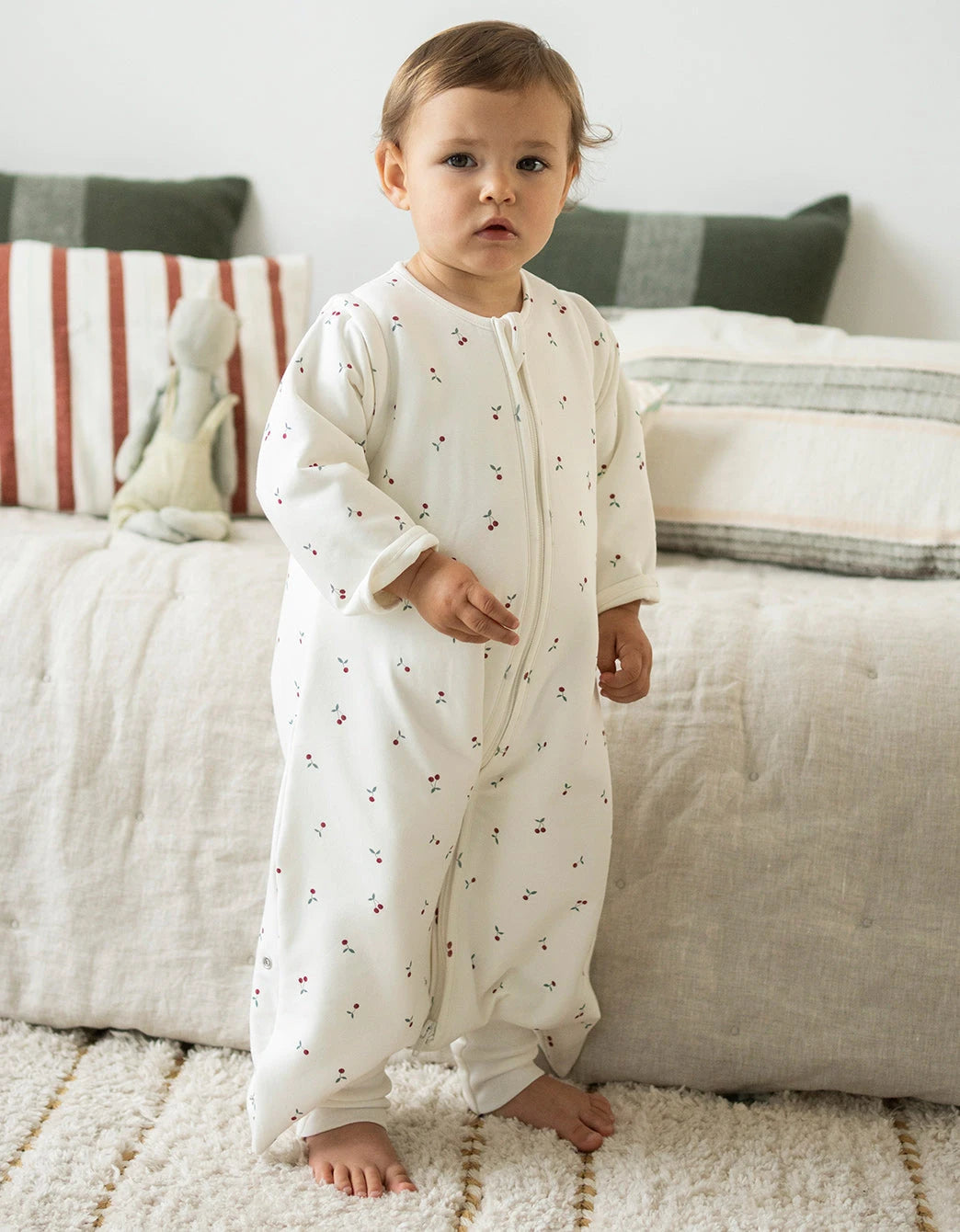 Pijama manta Entretiempo Cherries TOG 1,5