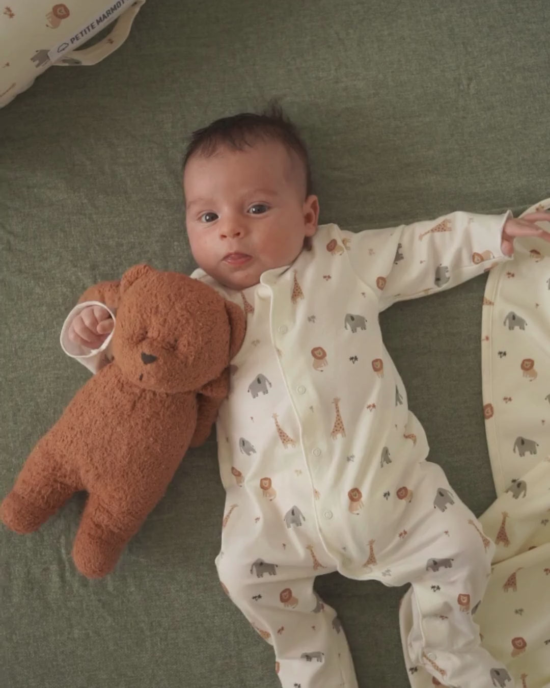 Pijama bebé Safari