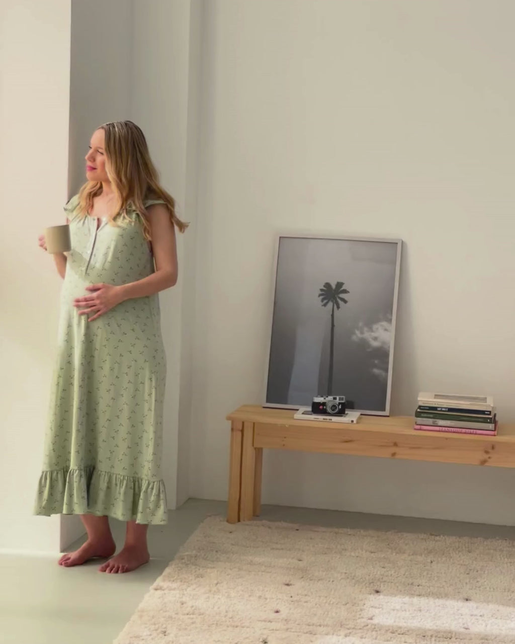 Camisón maternidad Olive