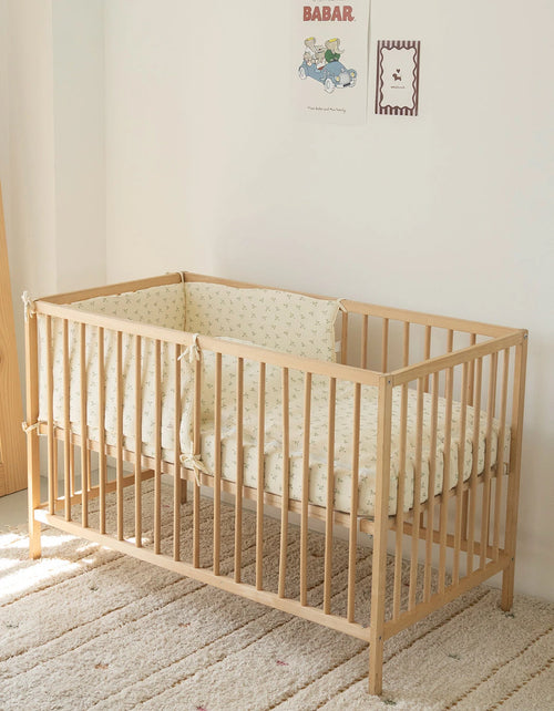 Protector de Cuna Olive Cream Petite Marmotte