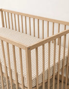 Sábana bajera ajustable Vichy Sand