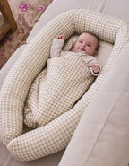 Saco 4 estaciones Vichy Sand para minicuna, capazo y cuna nido