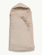 Saco Capazo Invierno Vichy Sand Petite Marmotte