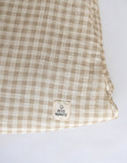 Saco Capazo Invierno Vichy Sand Petite Marmotte