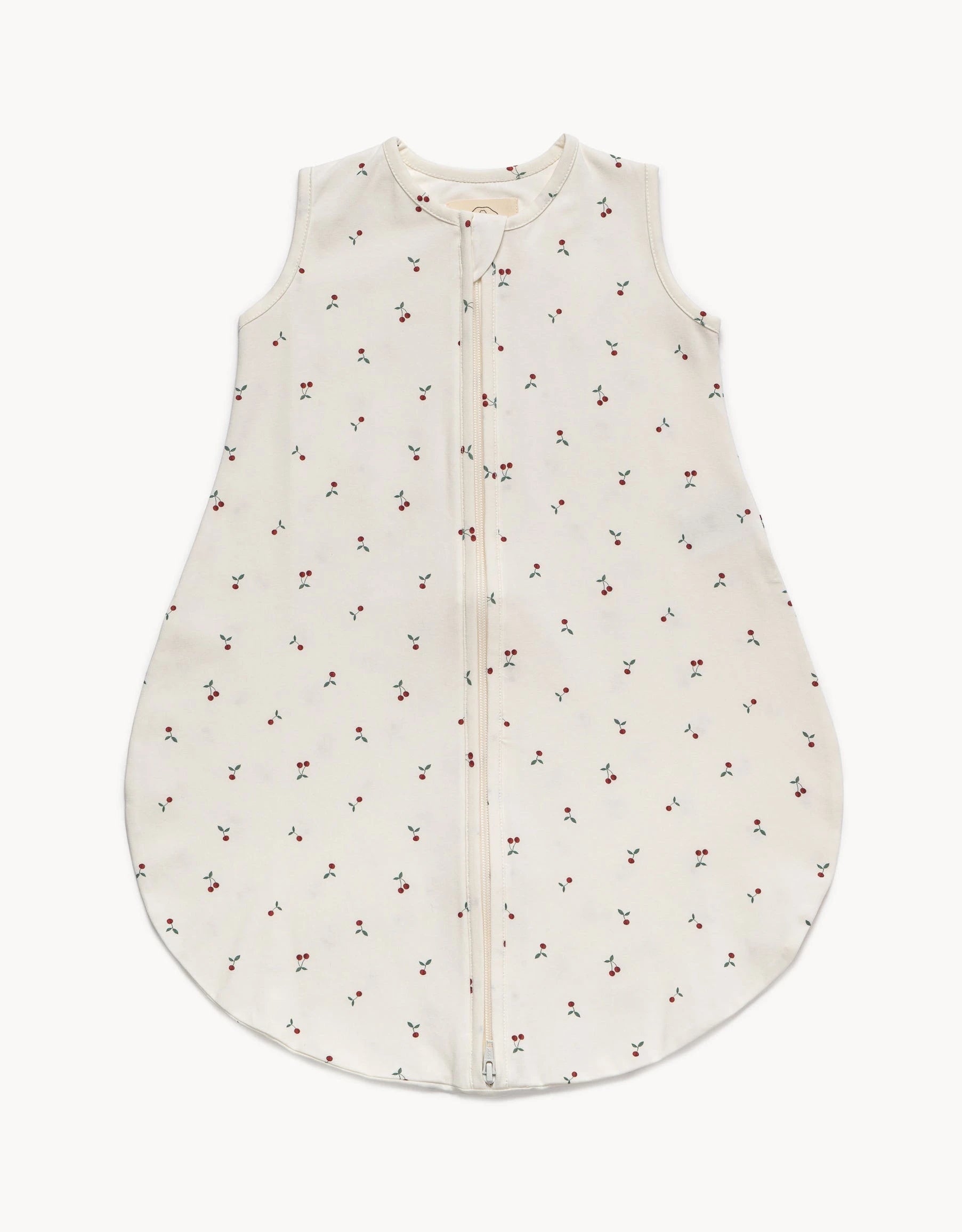 Saco de dormir bebé Cherries TOG 0,5 de algodón orgánico.