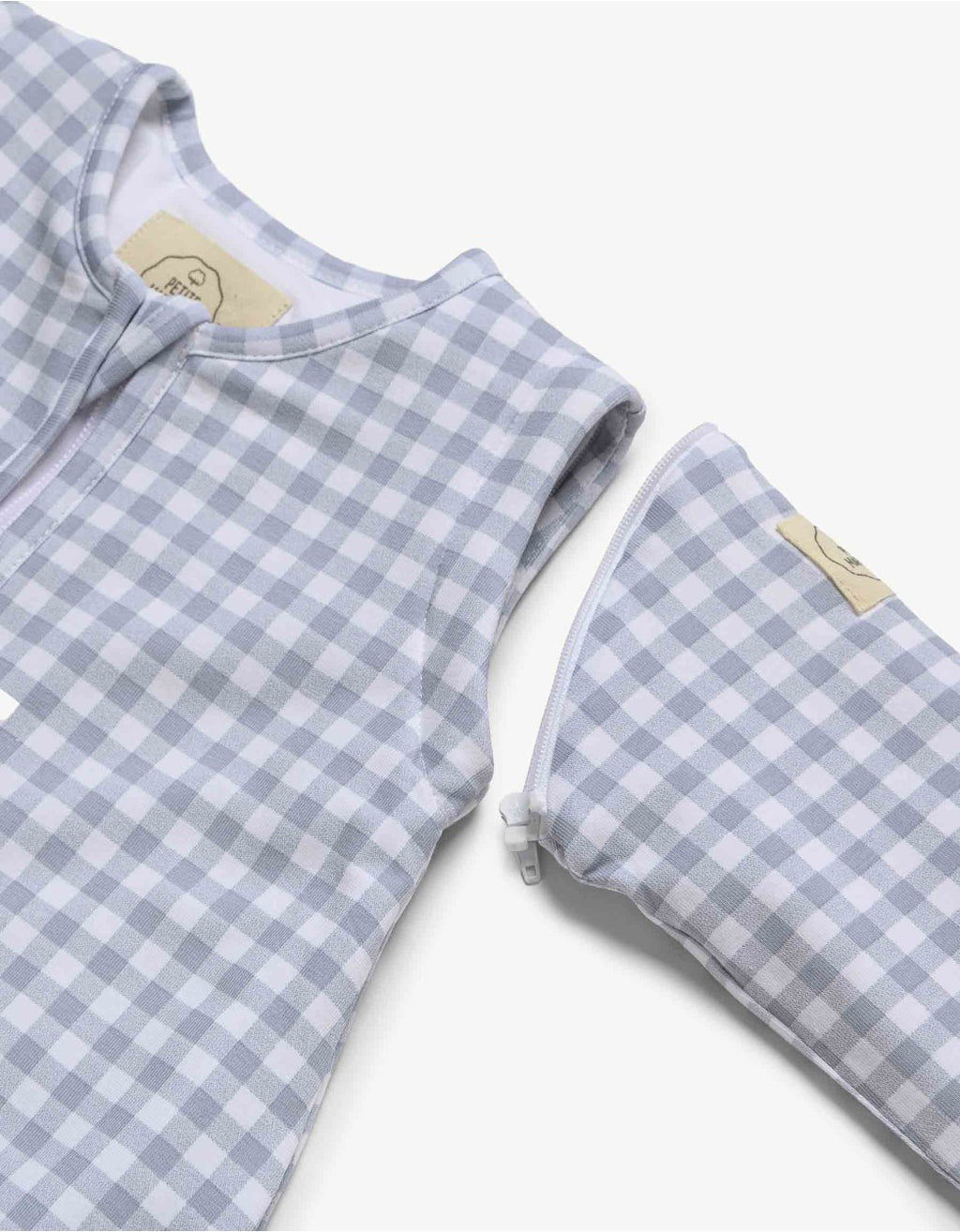 Saco de dormir bebé entretiempo Vichy Gris TOG 1,5