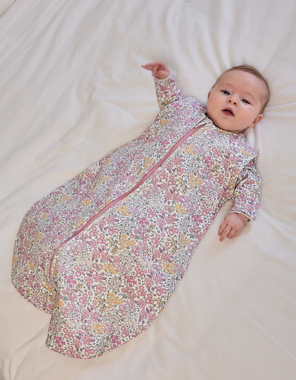 Saco de dormir bebé invierno Liberty Rosa TOG 2,5