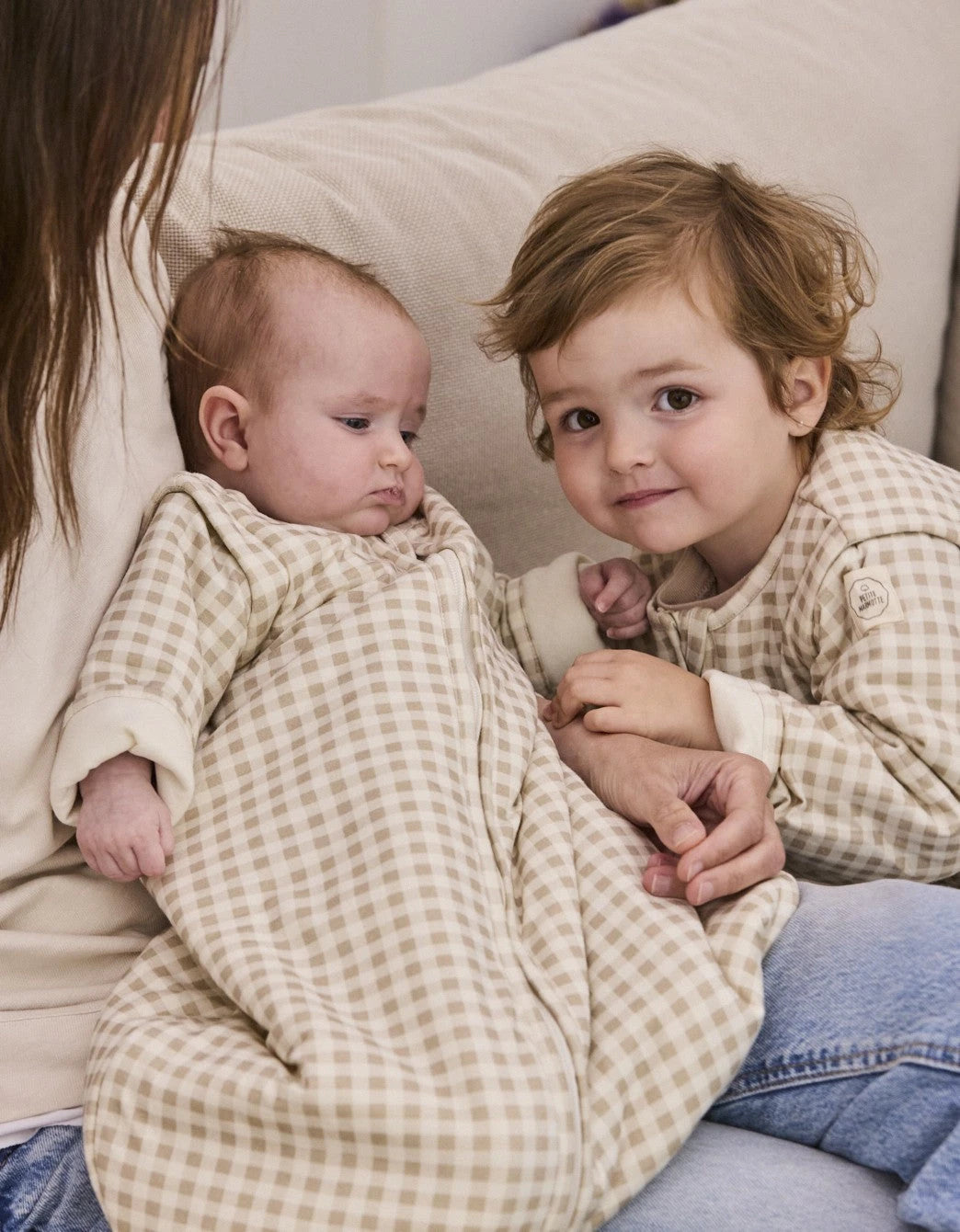Saco de dormir bebé invierno Vichy Sand TOG 2,5 Petite Marmotte