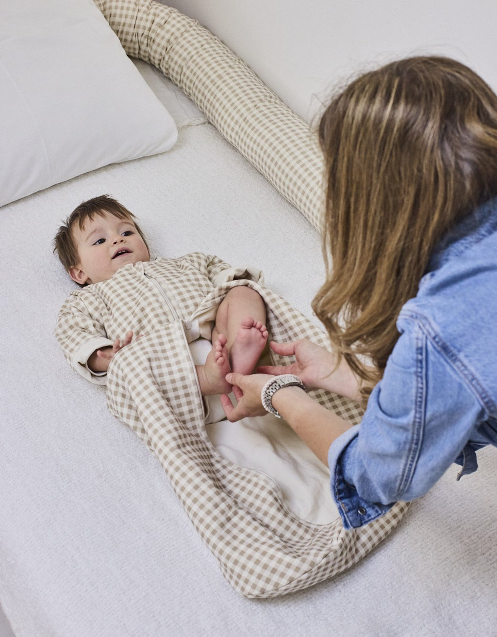 Saco de dormir bebé invierno Vichy Sand TOG 2,5