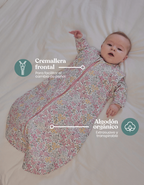 Saco de dormir bebé Liberty Rosa TOG 0,5