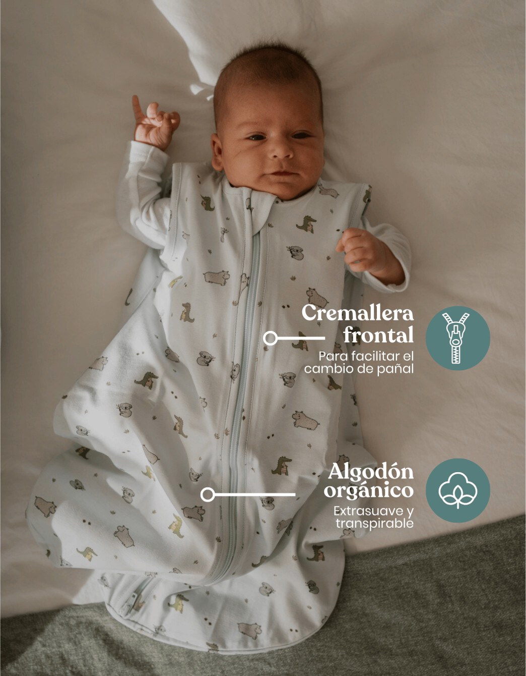 Wild baby sleeping bag TOG 0.5