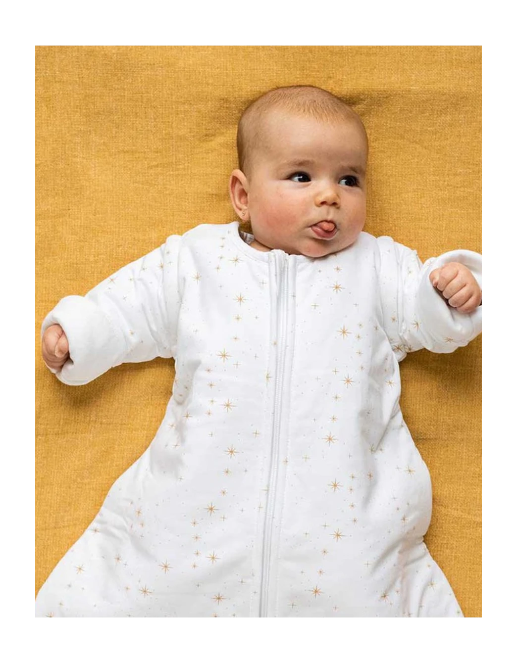 Bebé con saco de dormir Stars TOG 2,5 de algodón orgánico