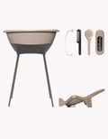 Set de bañera + asiento Luma Dessert Taupe